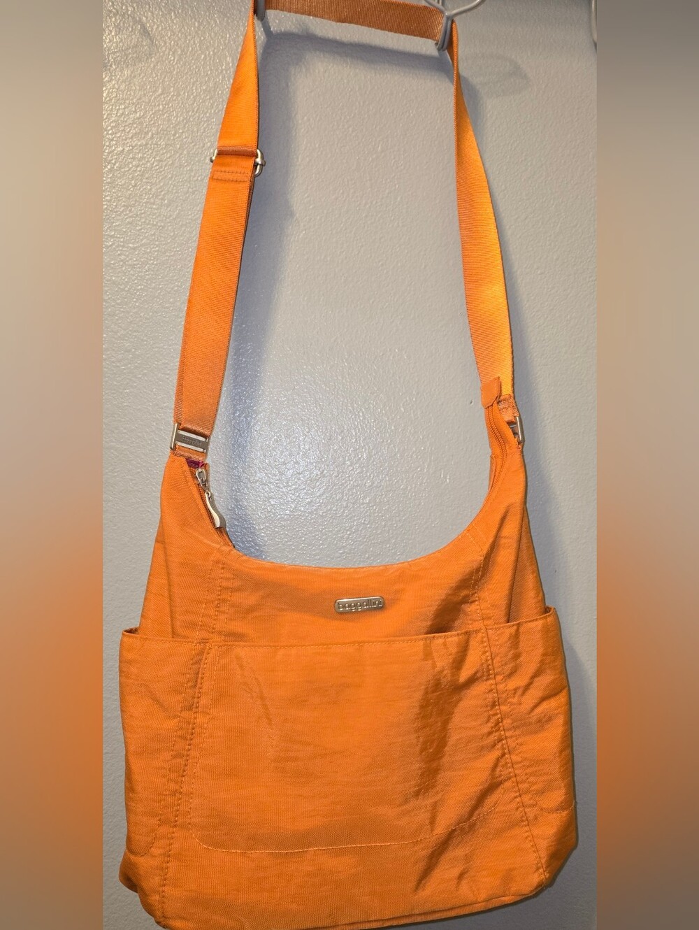 Baggallini Bright Orange Crossbody Shoulder Bag